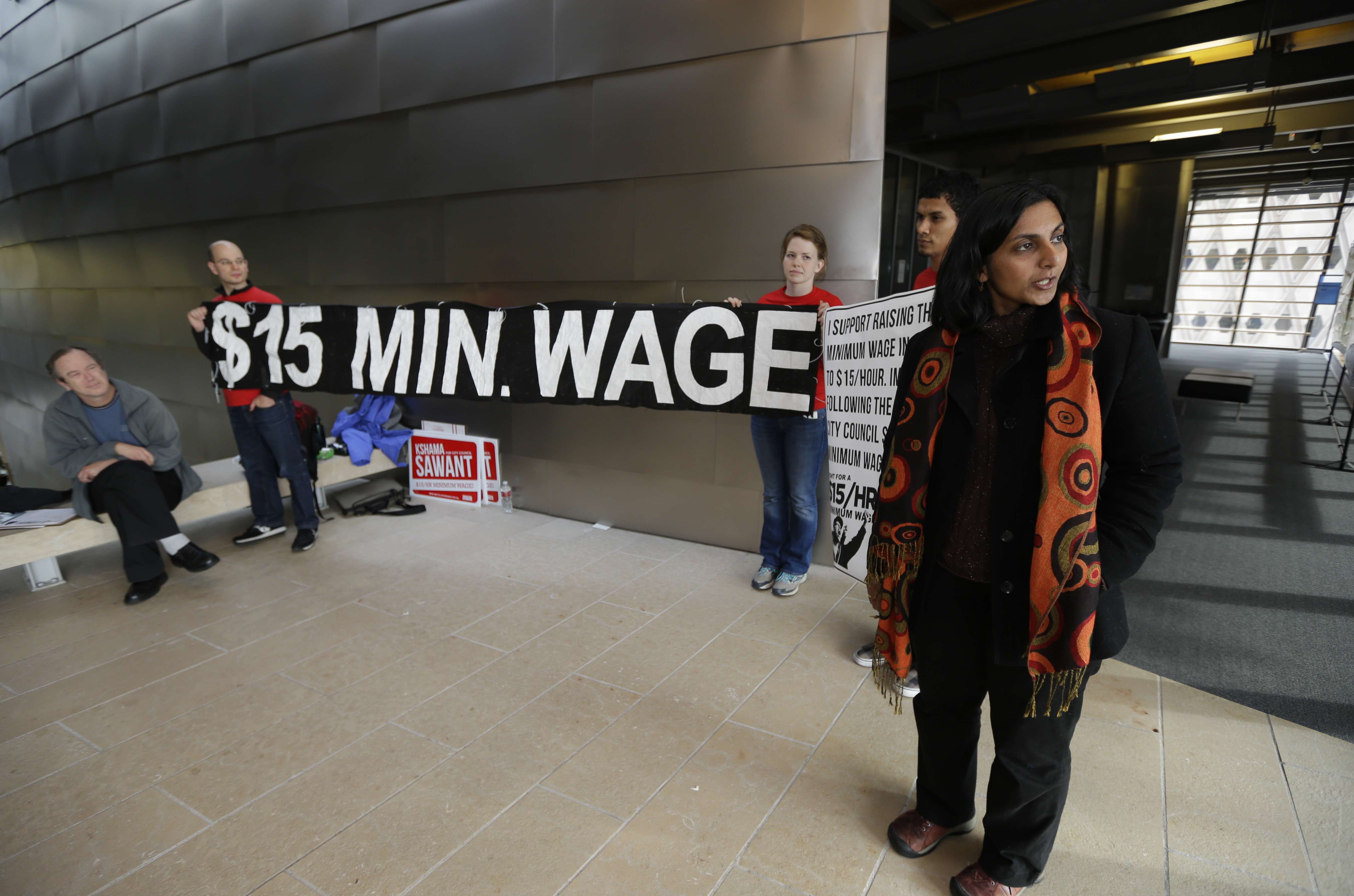 Etats-Unis : Kshama Sawant, une élue rouge au pays des billets verts Etats-Unis : Kshama Sawant, une élue rouge au pays des billets verts