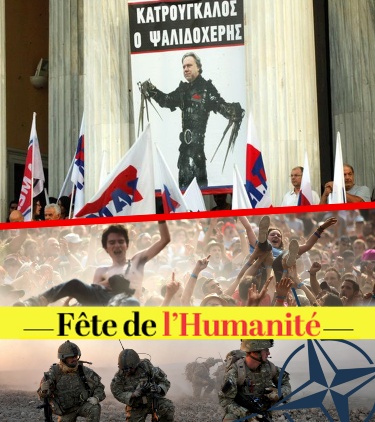 Nouvelle sortie anti-PCF du ... Parti Communiste de Grèce (KKE)