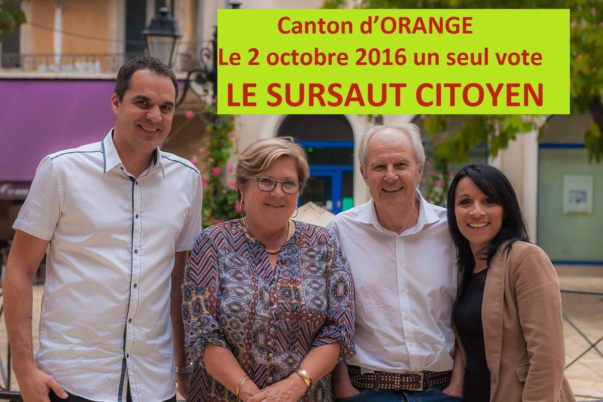 13,83% pour Fabienne Haloui (PCF) et Jean Gatel (ex-PS) dans le canton d'Orange