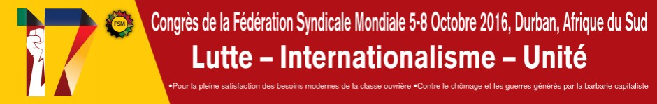 Georges Mavrikos réélu à la tête de la Fédération syndicale mondiale (FSM) Georges Mavrikos réélu à la tête de la Fédération syndicale mondiale (FSM)