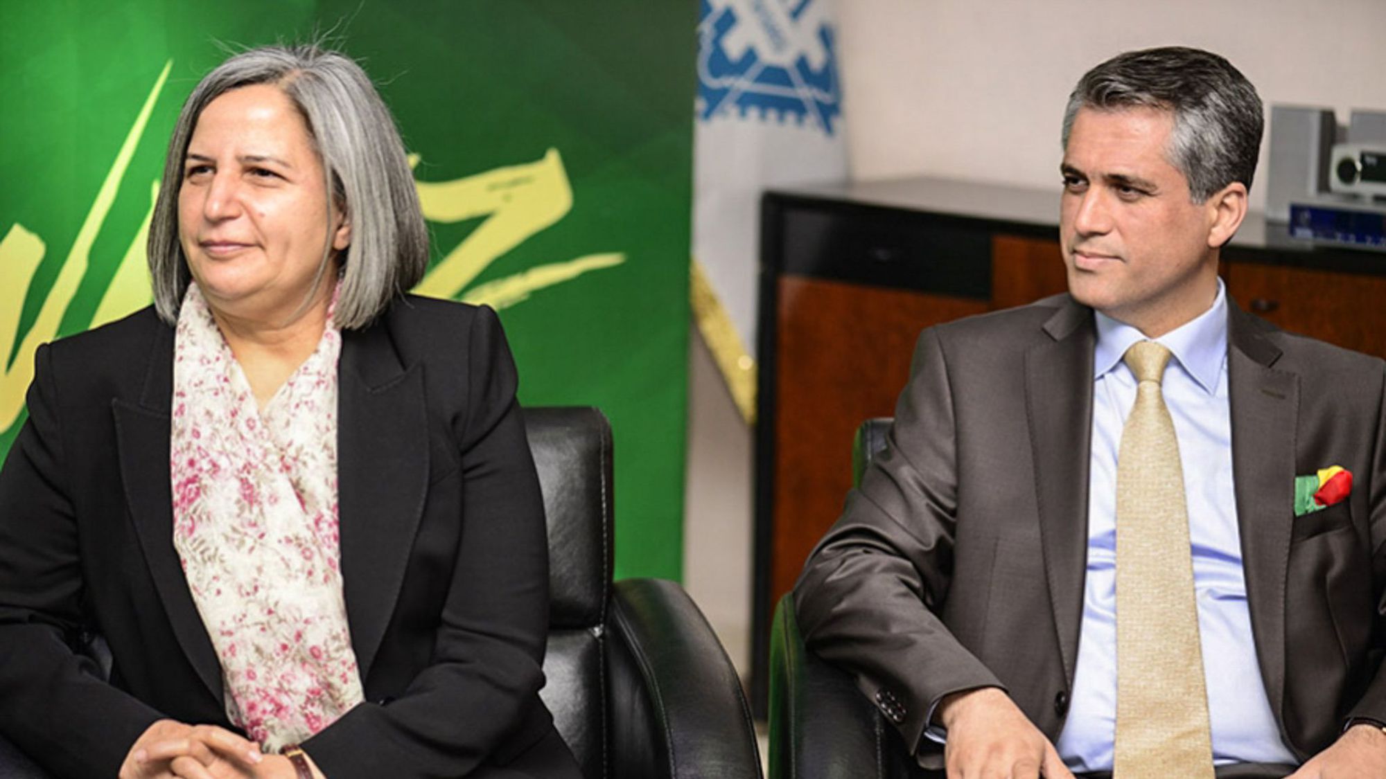 Gültan Kisanak et Firat Anli