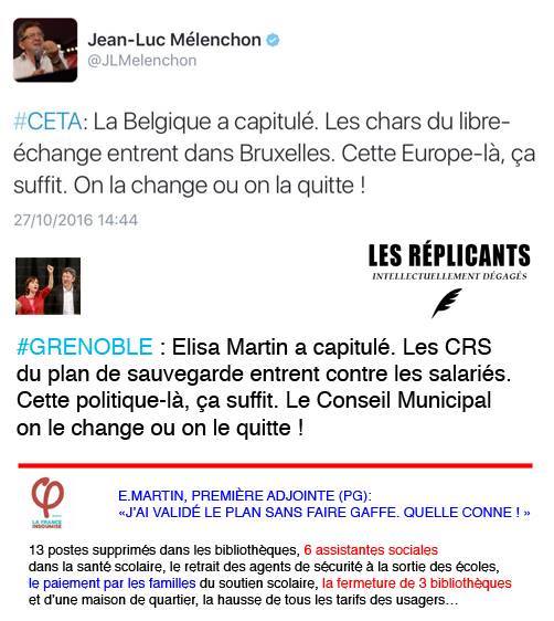 Grenoble : Elisa Martin (PG) a sanctionné les deux co-secrétaires départementaux du parti opposés au plan de casse du service public