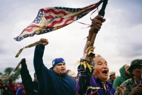 Les Sioux du Dakota se rebellent contre un oléoduc géant