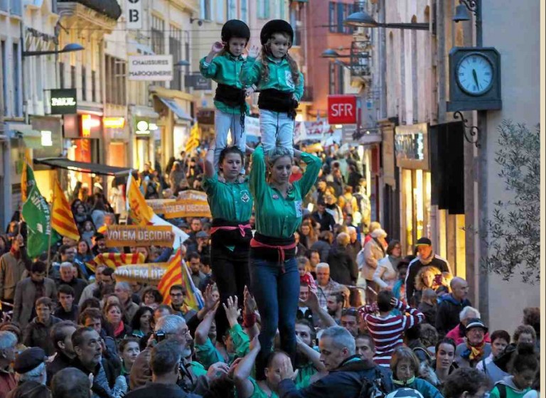 A Perpignan, les catalans commémoraient le traité des Pyrénées (1659)