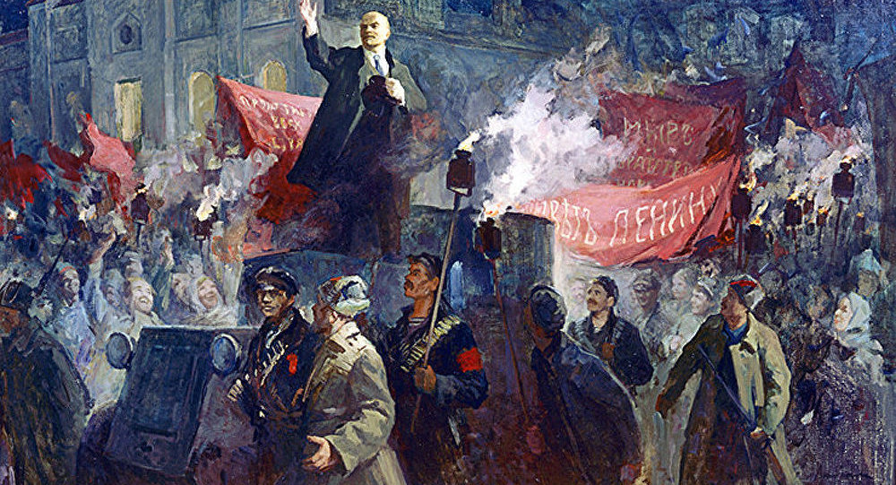 Le lendemain de la Révolution d'octobre 1917, les soviets proclamaient la Paix et le partage des terres Le lendemain de la Révolution d'octobre 1917, les soviets proclamaient la Paix et le partage des terres