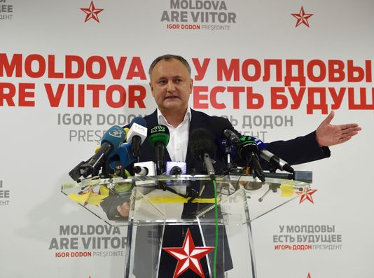 Moldavie : Le socialiste pro-russe Igor Dodon remporte les présidentielles