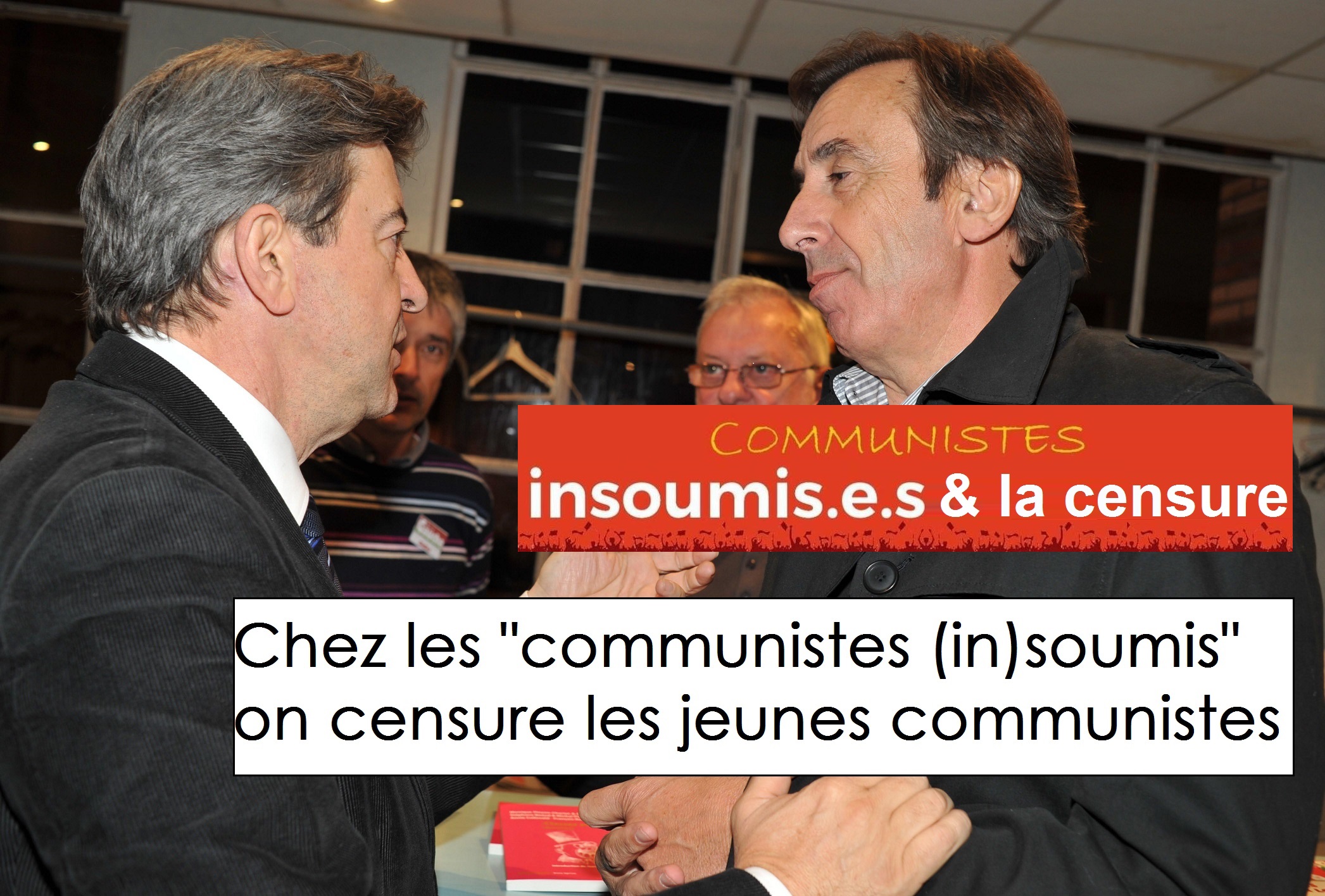 Le "communiste (in)soumis", Christian Audouin, censure les jeunes communistes dans le journal L'Echo