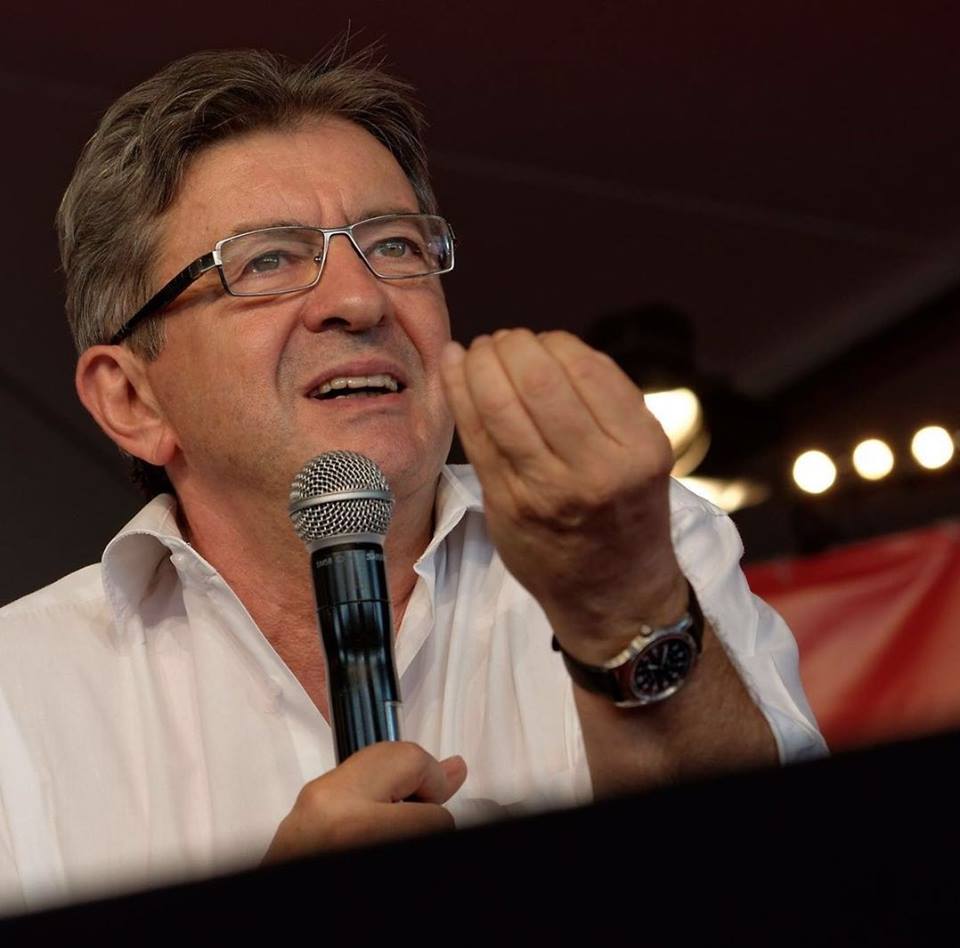 Jean-Luc Mélenchon s'adresse aux communistes