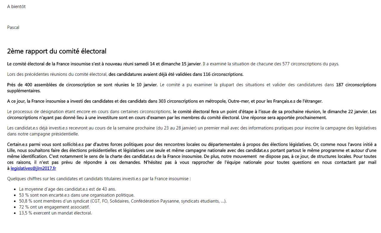 La France insoumise interdit toutes les rencontres locales avec le PCF et Ensemble! La France insoumise interdit toutes les rencontres locales avec le PCF et Ensemble!