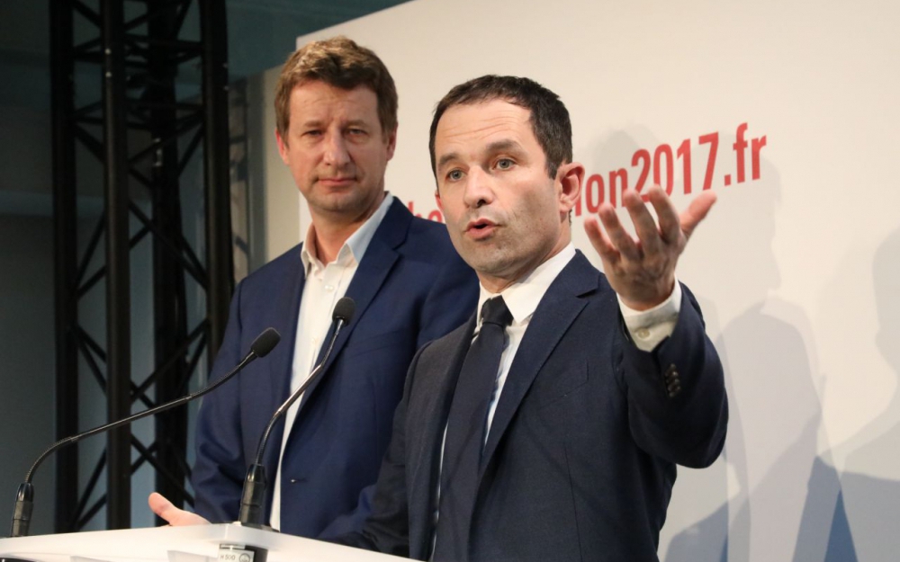 Les militants EELV valident le ralliement de Jadot à Hamon Les militants EELV valident le ralliement de Jadot à Hamon