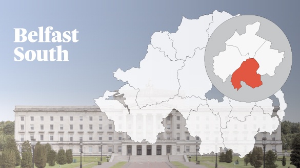 Des députés Sinn Féin dans les circonscriptions de South Antrim, North Antrim et de Belfast South
