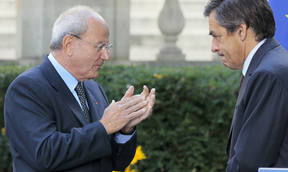 Marc Ladreit de Lacharrière, un proche de François Fillon Marc Ladreit de Lacharrière, un proche de François Fillon