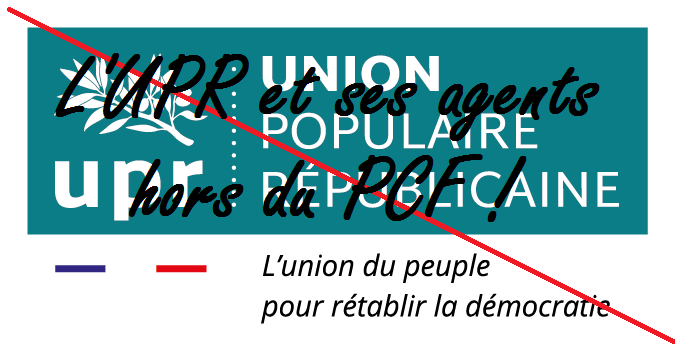 Ces "communistes" ralliés à François Asselineau (UPR) doivent être exclus du PCF