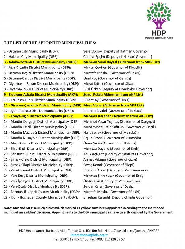 Qui veut la peau du HDP ? Qui veut la peau du HDP ?