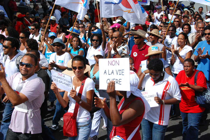 La colère en Martinique monte d'un cran