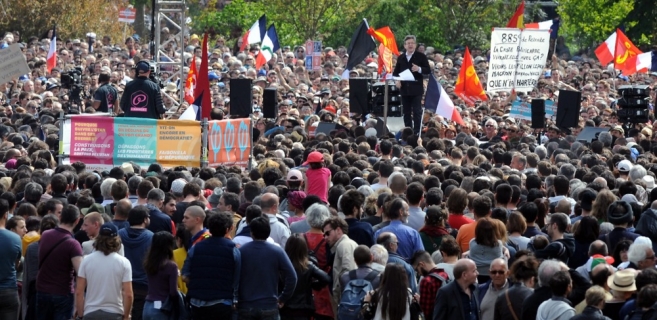 Le PTB félicite Mélenchon pour son résultat Le PTB félicite Mélenchon pour son résultat