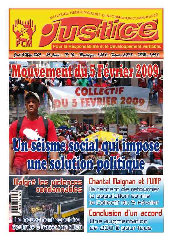Des news de Martinique avec le PCM