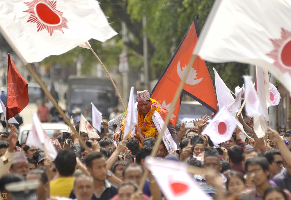 Le communiste Bidhyasundar Shakya (CPN-UML) élu maire de Kathmandu