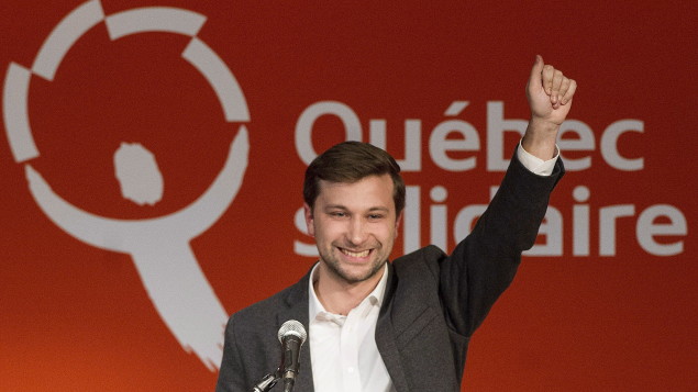 69,35% pour Gabriel Nadeau-Dubois (Québec Solidaire) dans une élection partielle
