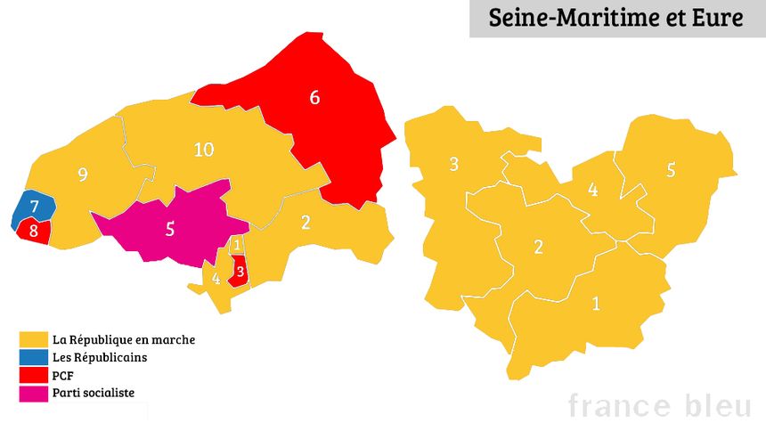 Trois communistes sont élus députés en Seine-Maritime