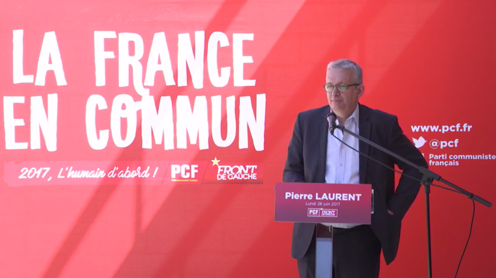 Conférence de presse de Pierre Laurent à la suite du CN Conférence de presse de Pierre Laurent à la suite du CN