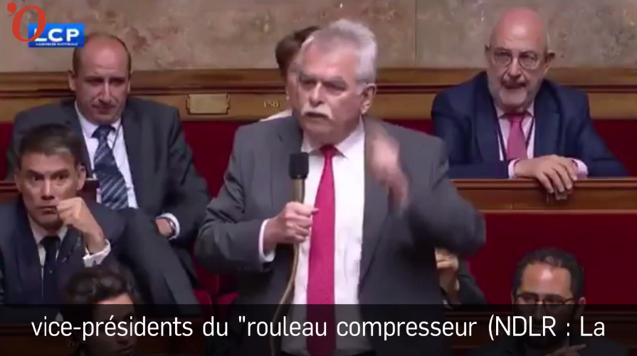 La grosse colère du député communiste André Chassaigne contre Richard Ferrand