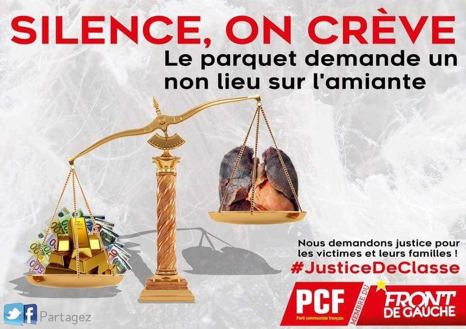 Déni de justice pour les victimes de l'amiante! (PCF)