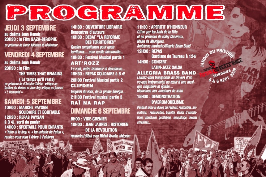 Martigues : Festival, Terres de Résistance Martigues : Festival, Terres de Résistance