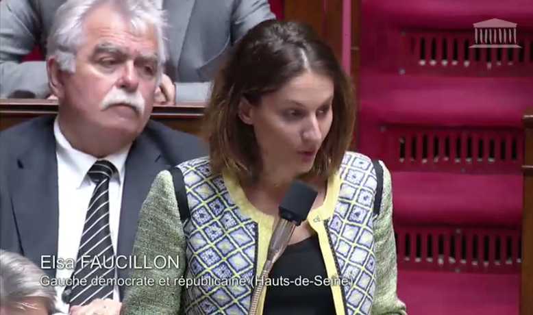 Elsa Faucillon (PCF) rejette la prétention "à faire mieux pour l'école avec toujours moins de moyens humains et financiers" Elsa Faucillon (PCF) rejette la prétention "à faire mieux pour l'école avec toujours moins de moyens humains et financiers"