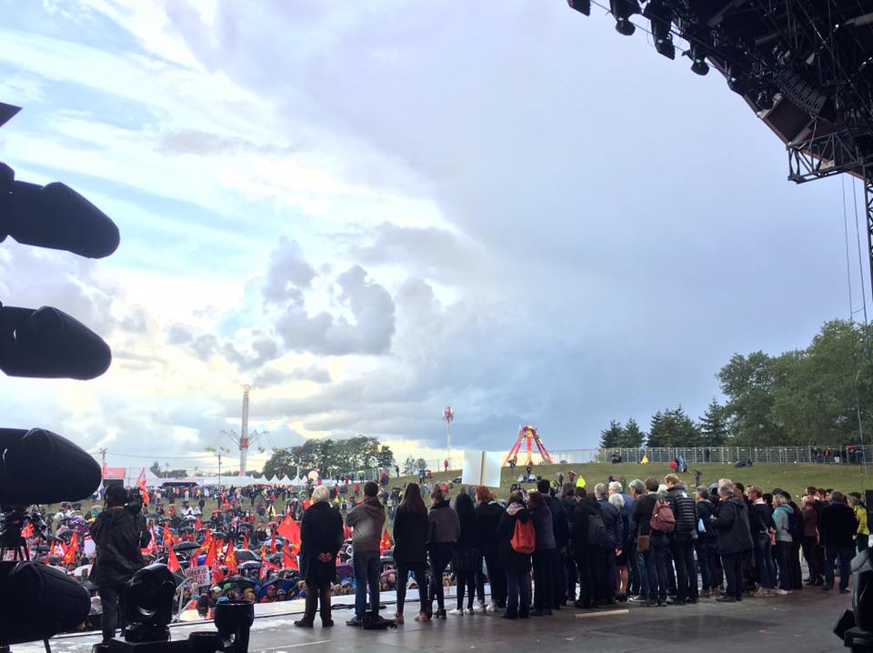 Grand meeting de Pierre Laurent à la Fête de l'Humanité 2017 Grand meeting de Pierre Laurent à la Fête de l'Humanité 2017