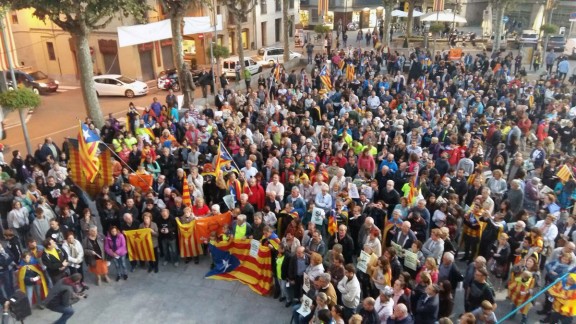 Des concentrations massives dans toute la Catalogne pour la défense des libertés Des concentrations massives dans toute la Catalogne pour la défense des libertés