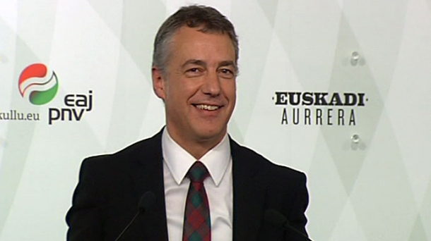 Le président basque appelle Madrid à reconnaître les nations catalane et basque Le président basque appelle Madrid à reconnaître les nations catalane et basque