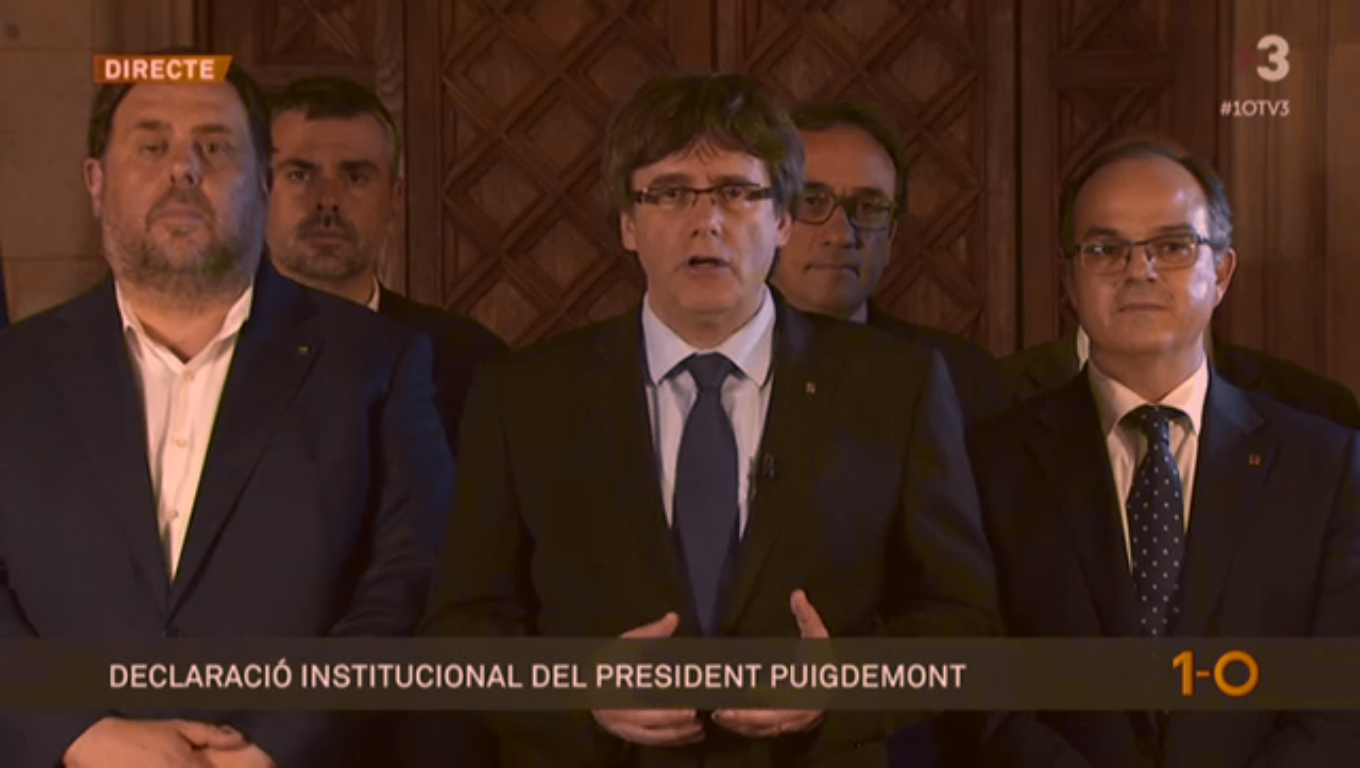 "Nous avons gagné le droit d'avoir d'être un Etat indépendant " "Nous avons gagné le droit d'avoir d'être un Etat indépendant "