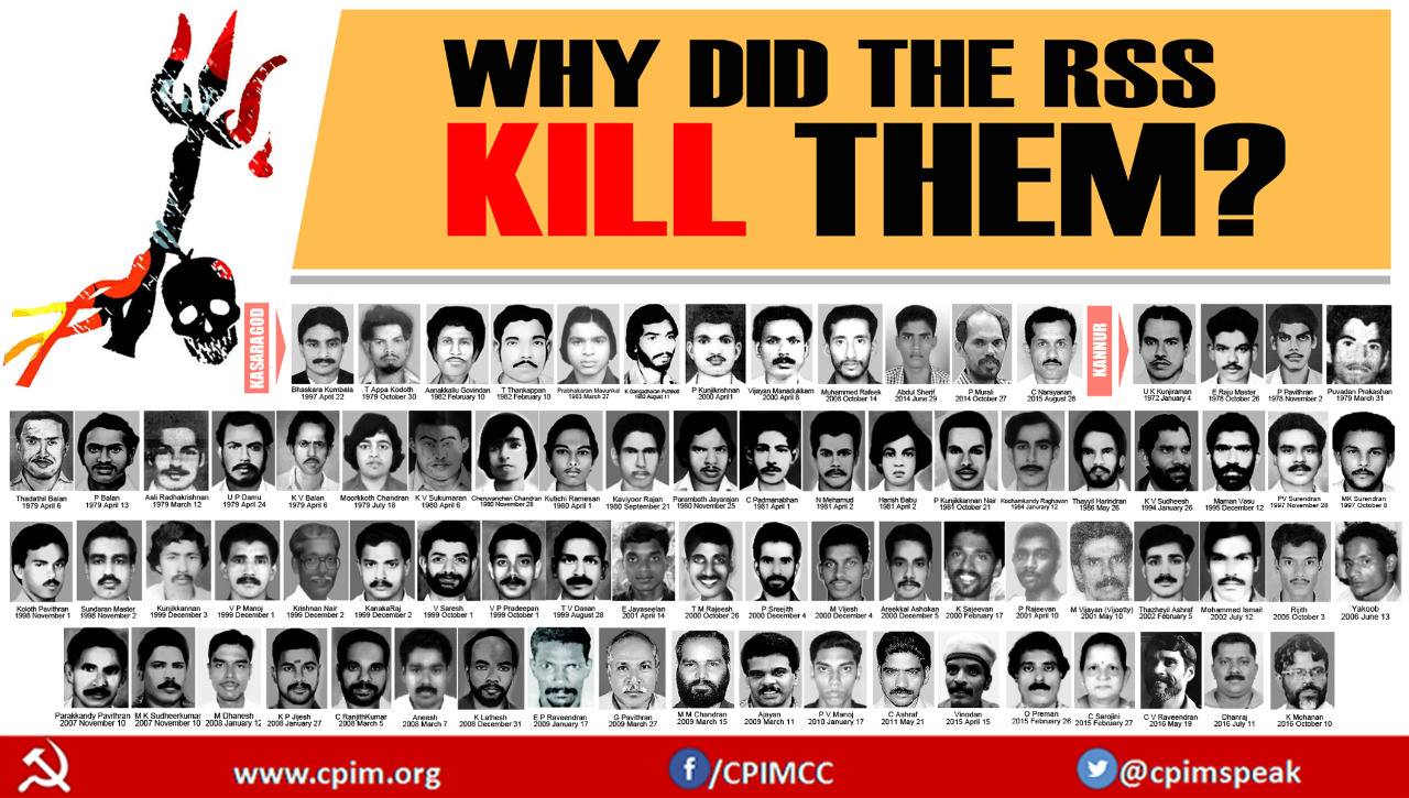 Kerala : Les violences nationalistes contre des militants communistes Kerala : Les violences nationalistes contre des militants communistes