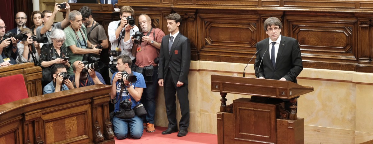 Carles Puigdemont suspend la déclaration d'indépendance pour ouvrir une période de médiation