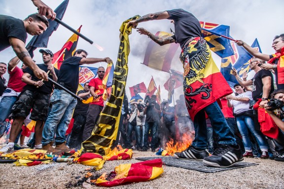 Le "jour de l'Hispanité" fait (encore) un flop à Barcelone Le "jour de l'Hispanité" fait (encore) un flop à Barcelone