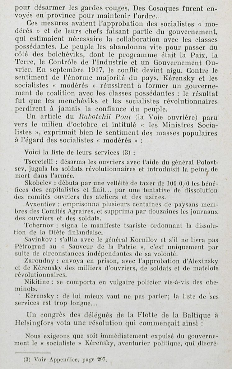 "10 jours qui ébranlèrent le monde" (John Reed) / Chapitre 1, les origines