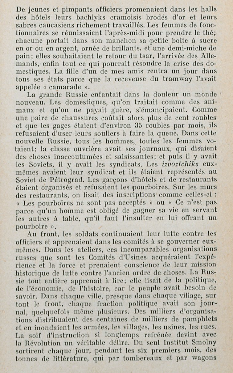 "10 jours qui ébranlèrent le monde" (John Reed) / Chapitre 1, les origines