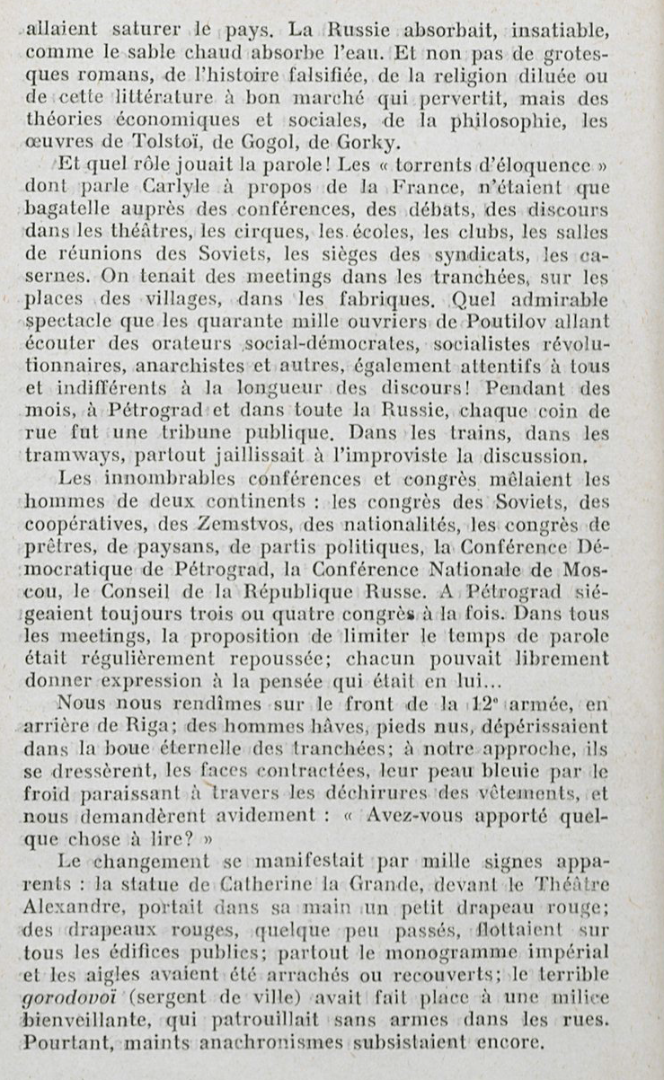 "10 jours qui ébranlèrent le monde" (John Reed) / Chapitre 1, les origines