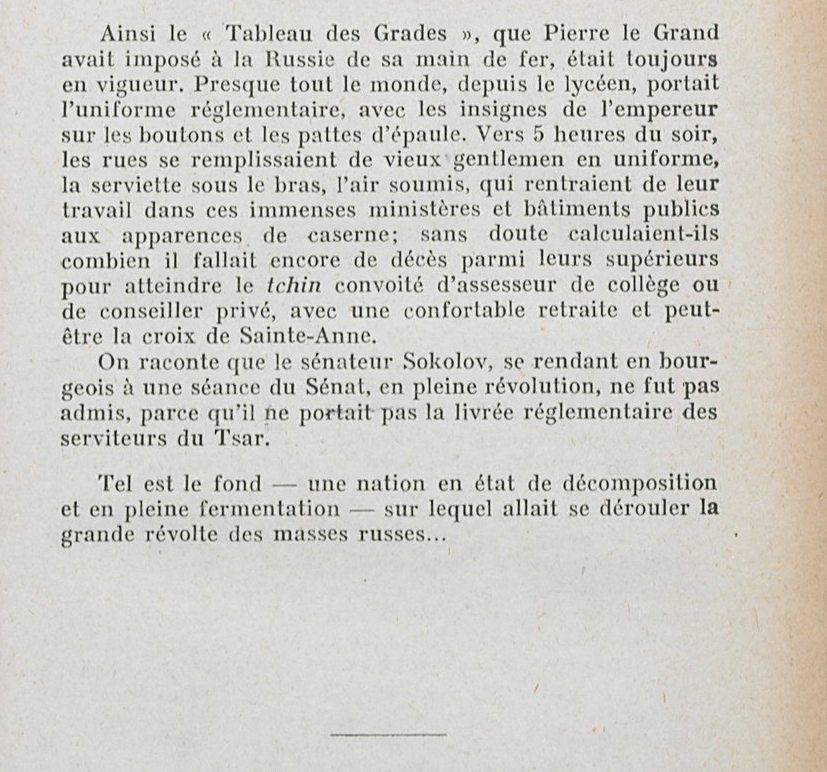 "10 jours qui ébranlèrent le monde" (John Reed) / Chapitre 1, les origines