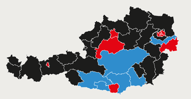 Autriche : Droite (ÖVP) et extrême droite (FPÖ) en tête des législatives