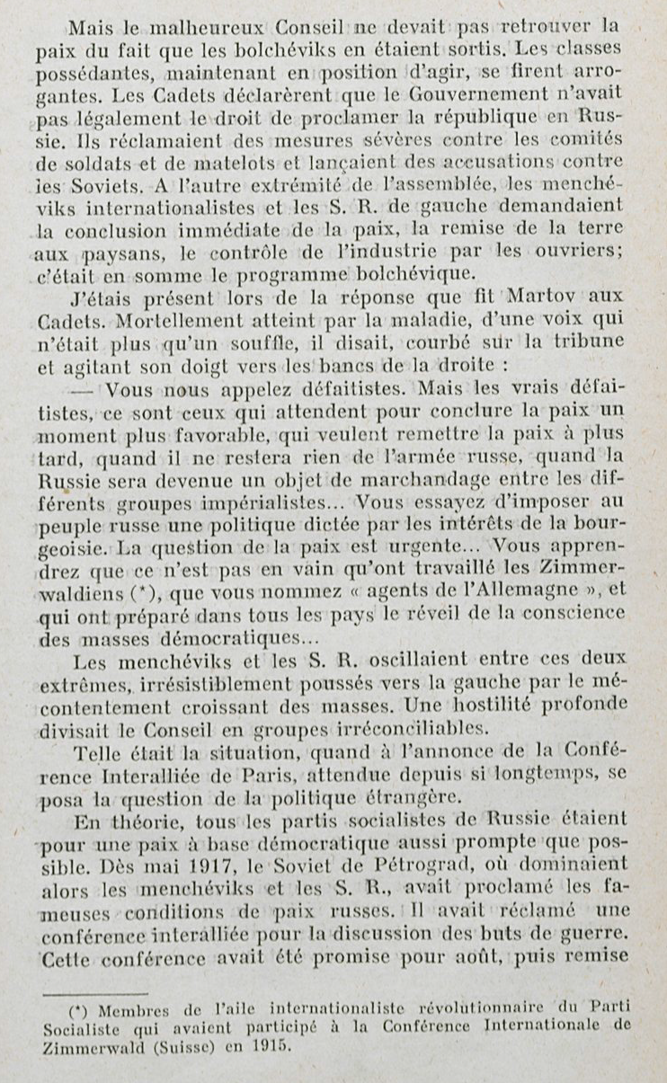 "10 jours qui ébranlèrent le monde" (John Reed) / Chapitre 2, la tempête approche