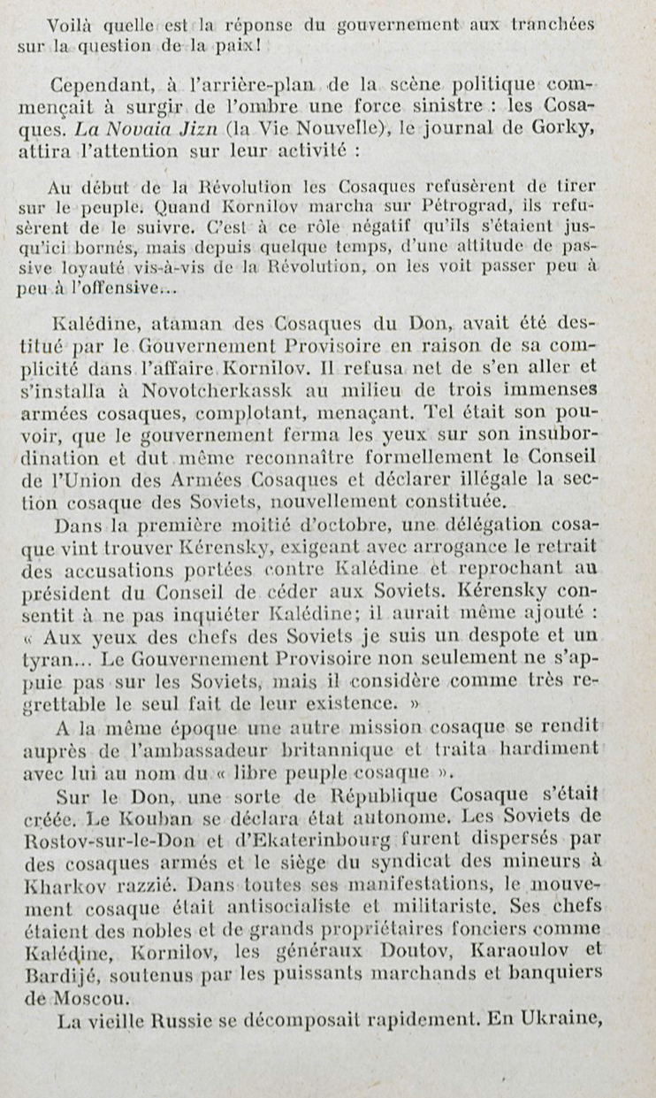 "10 jours qui ébranlèrent le monde" (John Reed) / Chapitre 2, la tempête approche