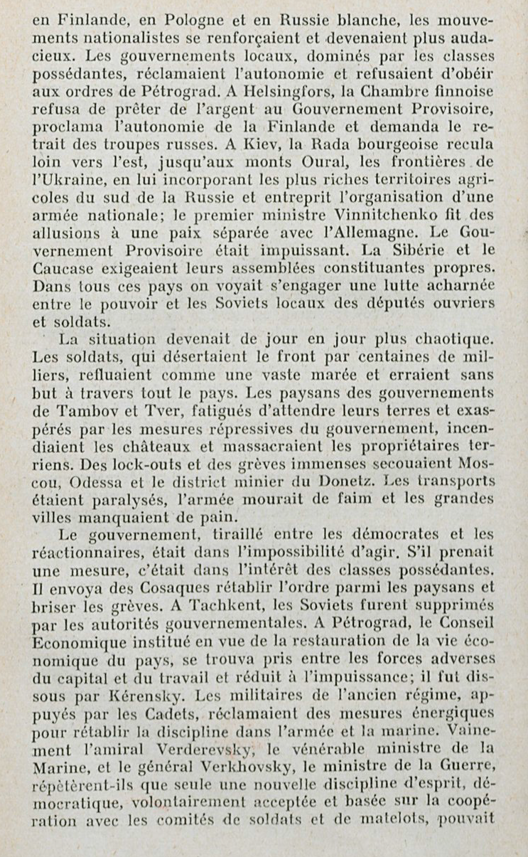 "10 jours qui ébranlèrent le monde" (John Reed) / Chapitre 2, la tempête approche "10 jours qui ébranlèrent le monde" (John Reed) / Chapitre 2, la tempête approche