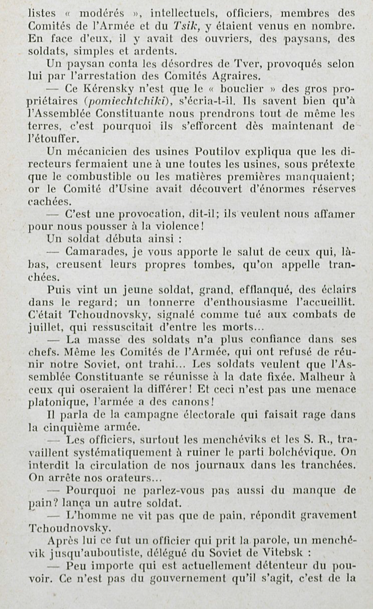 "10 jours qui ébranlèrent le monde" (John Reed) / Chapitre 2, la tempête approche