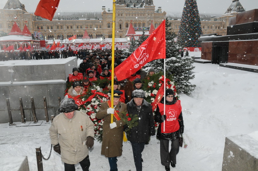 Russie: célébration du 130e anniversaire de Staline Russie: célébration du 130e anniversaire de Staline