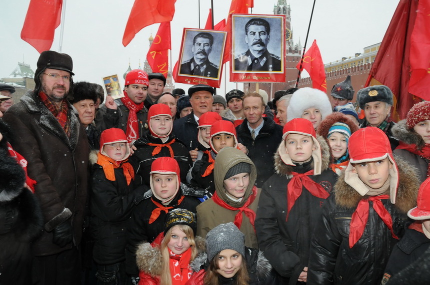 Russie: célébration du 130e anniversaire de Staline Russie: célébration du 130e anniversaire de Staline