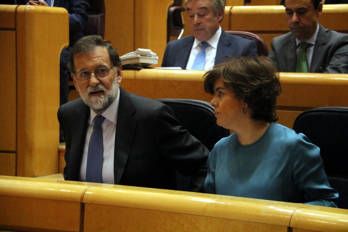 Mariano Rajoy demande l'autorisation de destituer le gouvernement catalan
