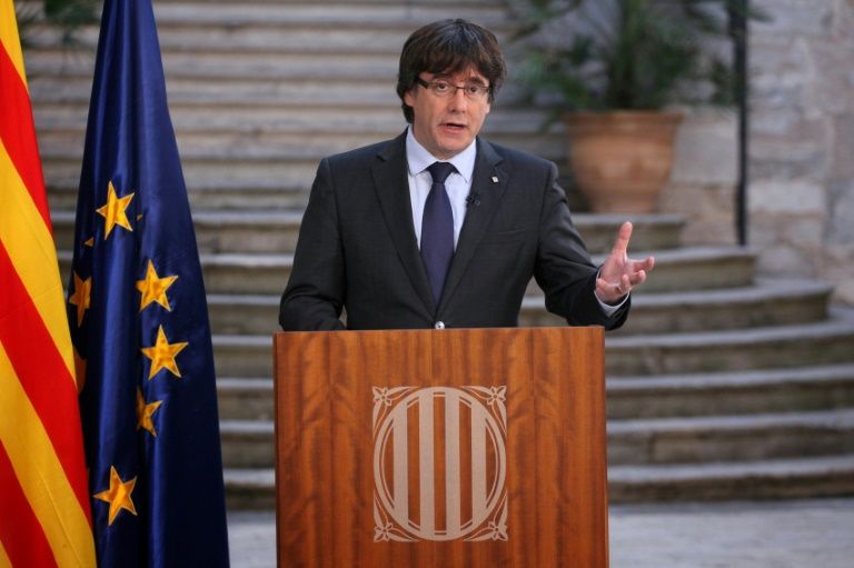 Carles Puigdemont appelle "à s'opposer démocratiquement" à Madrid