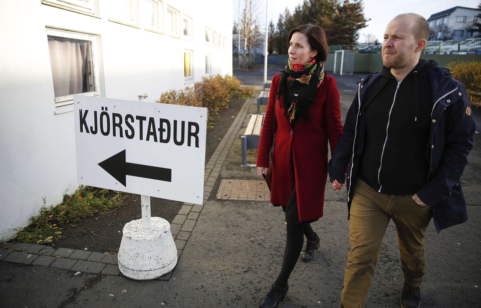 Islande : La gauche islandaise remporte les législatives